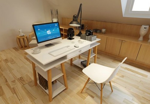 Фото письменных столов в скандинавском стиле